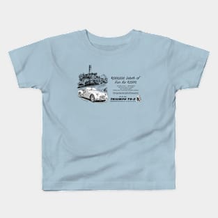 TRIUMPH TR3 - advert Kids T-Shirt